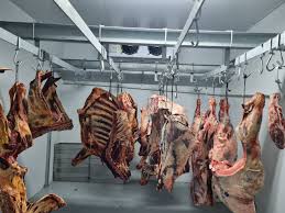 Cold room meat processing